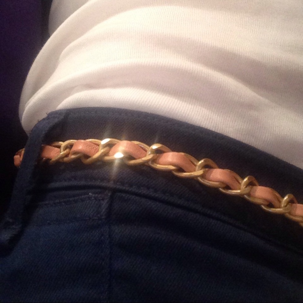 J. Crew Leather and Chain Belt/Necklace/Bracelet - Picture 4 of 4